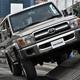A 2014 Toyota Land Cruiser, one of the models listed as affected by the vulnerability.